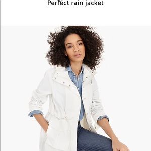 J.crew Perfect Rain Jacket